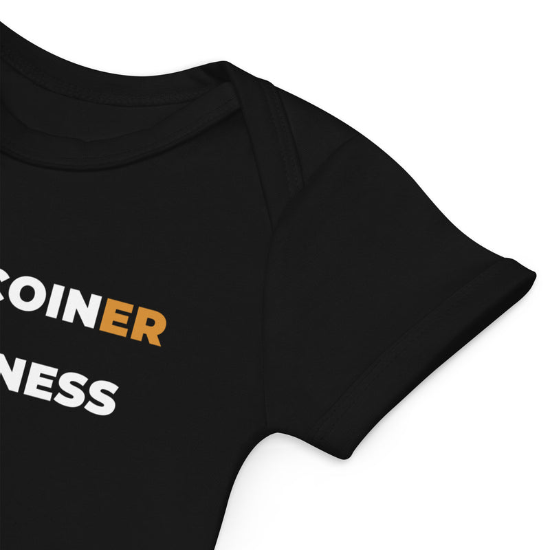 Bitcoiner For Fairness Organic Cotton Baby Bodysuit