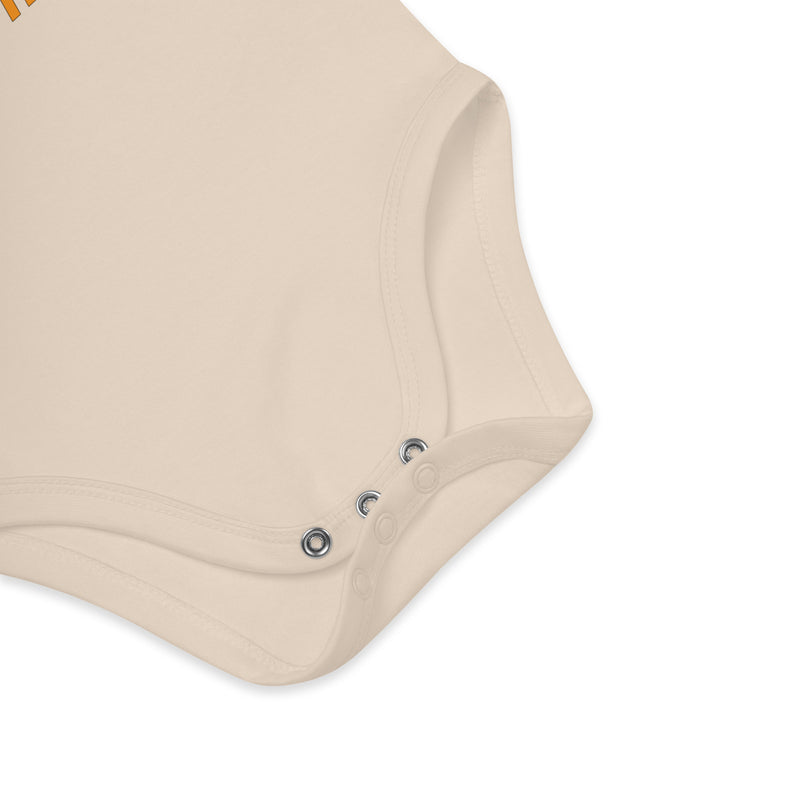Running Bitcoin Organic Cotton Baby Bodysuit