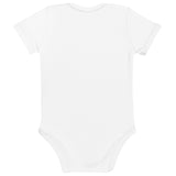 Block Time Personalized Embroidered Organic Cotton Baby Bodysuit