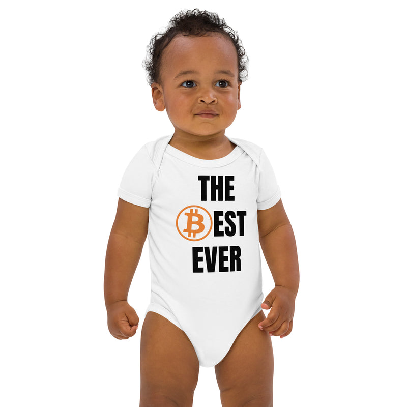 Bitcoin Family BABY Organic Cotton Baby Bodysuit