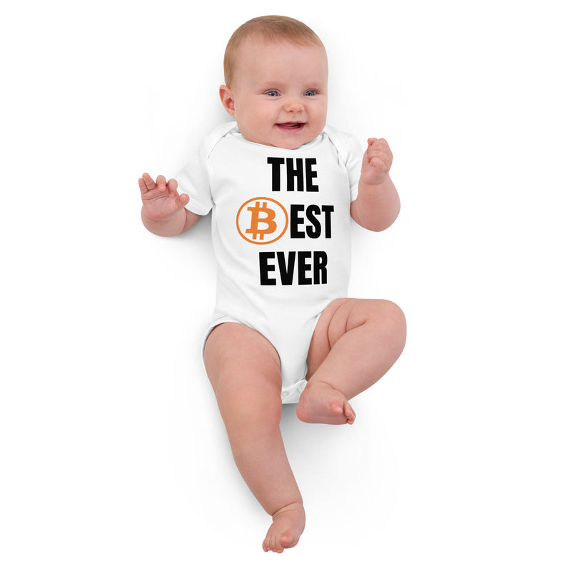 Bitcoin Family BABY Organic Cotton Baby Bodysuit