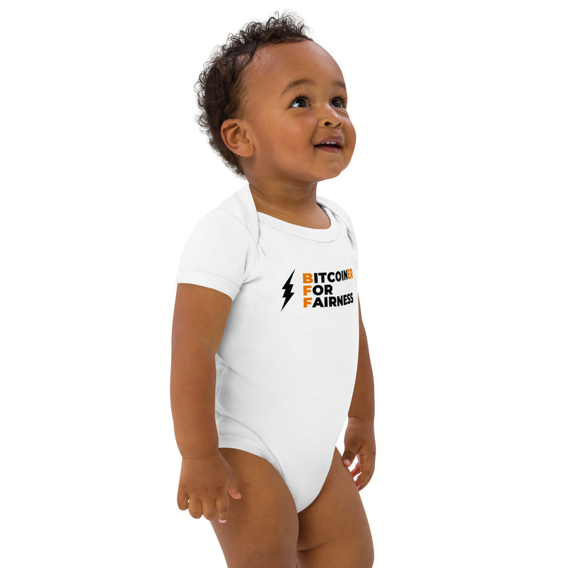 Bitcoiner For Fairness Organic Cotton Baby Bodysuit