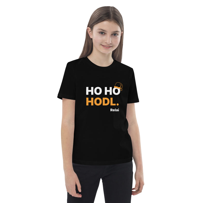 Relai HoHoHODL Organic Cotton Kids Bitcoin T-Shirt