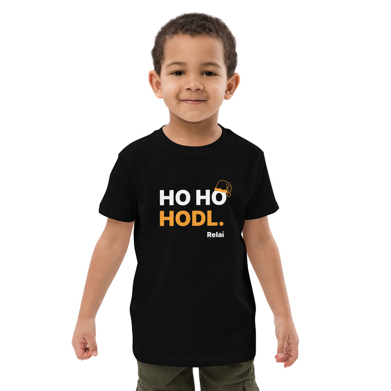 Relai HoHoHODL Organic Cotton Kids Bitcoin T-Shirt