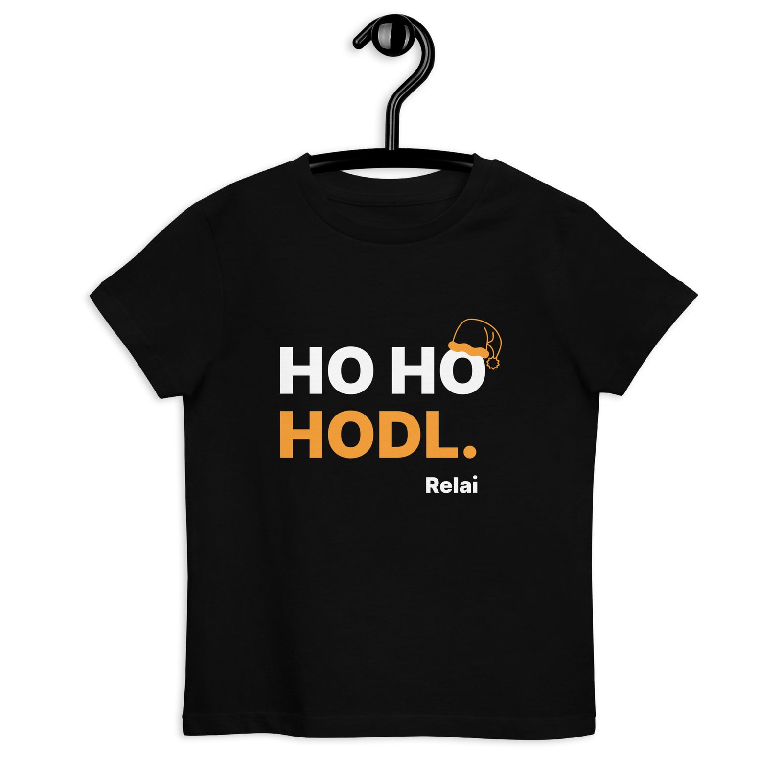 Relai HoHoHODL Organic Cotton Kids Bitcoin T-Shirt