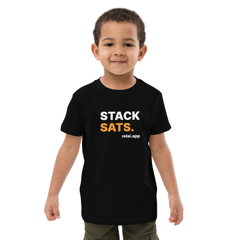 Relai Organic Cotton Kids Bitcoin T-Shirt