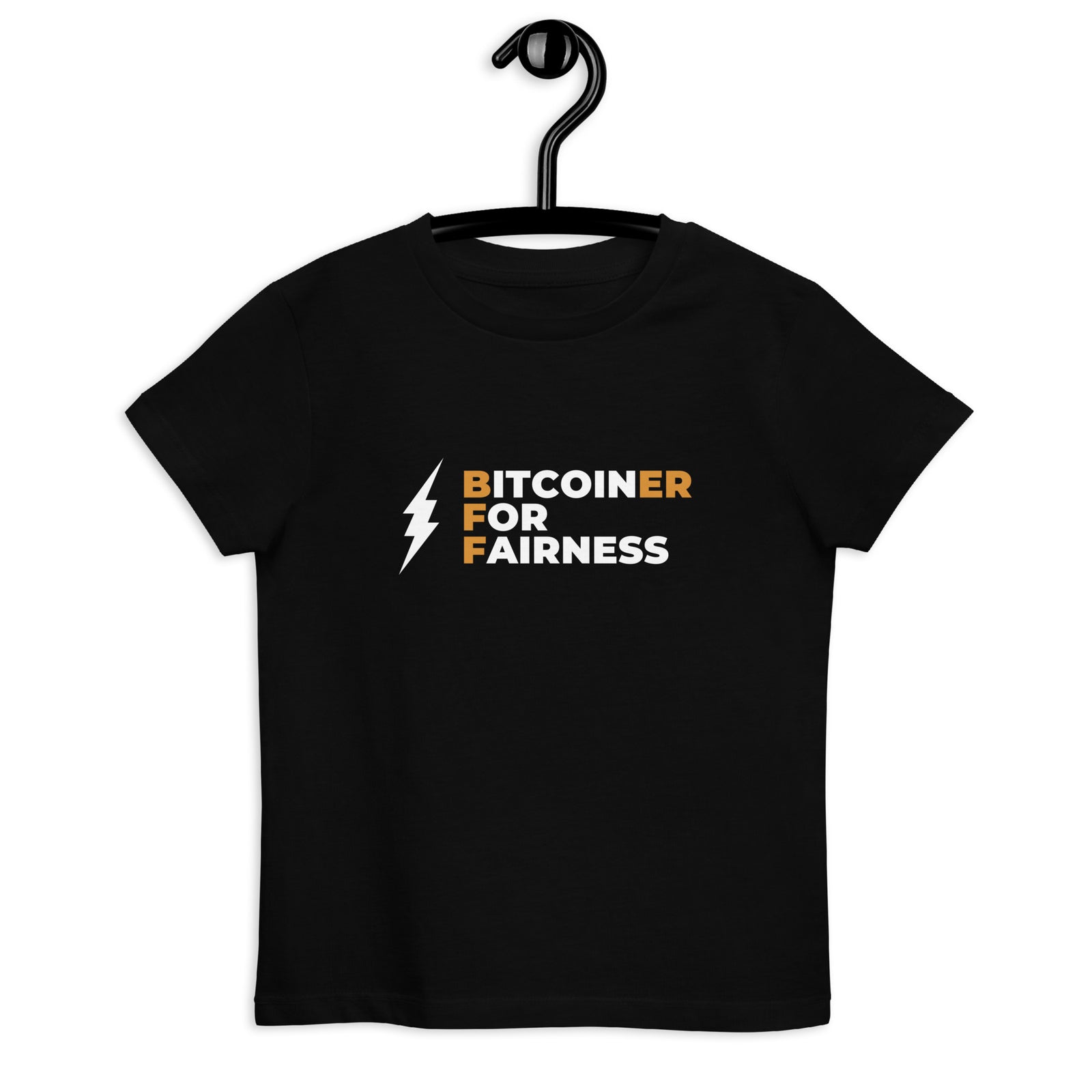 Bitcoiner For Fairness Organic Cotton Kids Bitcoin T-Shirt