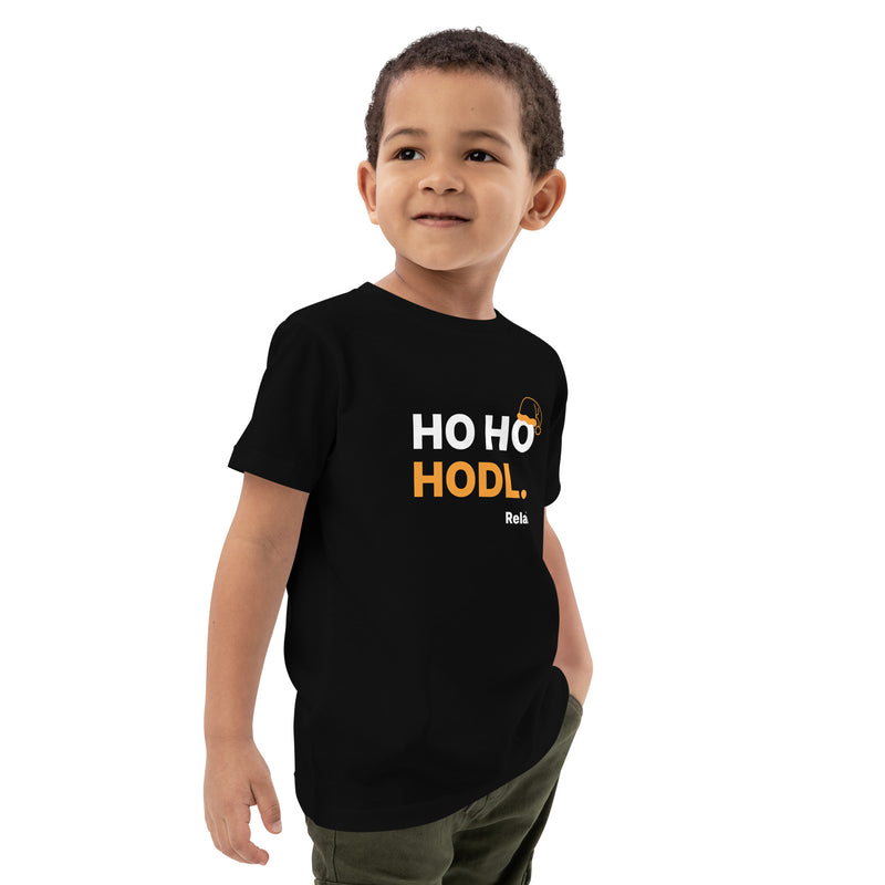 Relai HoHoHODL Organic Cotton Kids Bitcoin T-Shirt