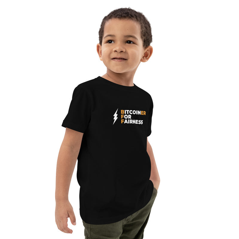 Bitcoiner For Fairness Organic Cotton Kids Bitcoin T-Shirt