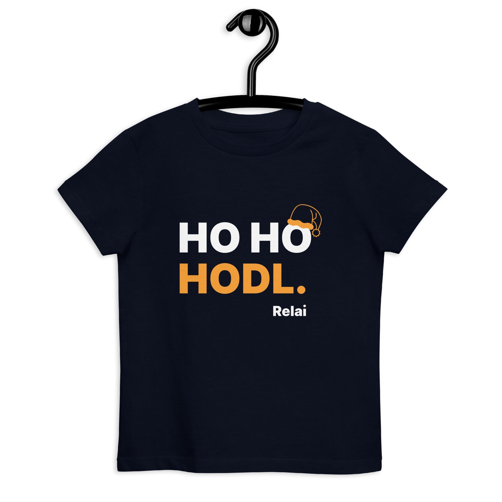 Relai HoHoHODL Organic Cotton Kids Bitcoin T-Shirt