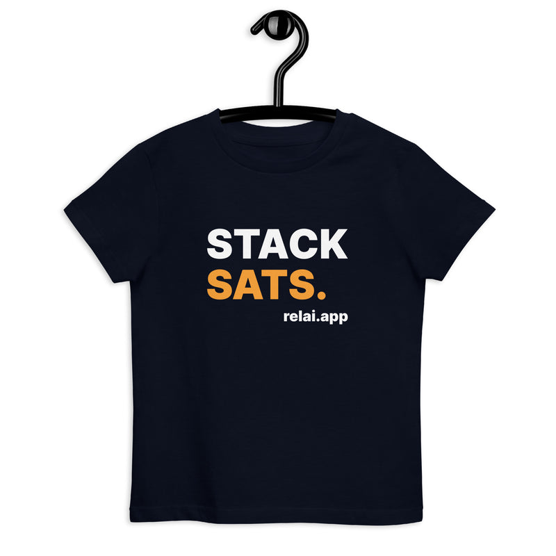 Relai Organic Cotton Kids Bitcoin T-Shirt