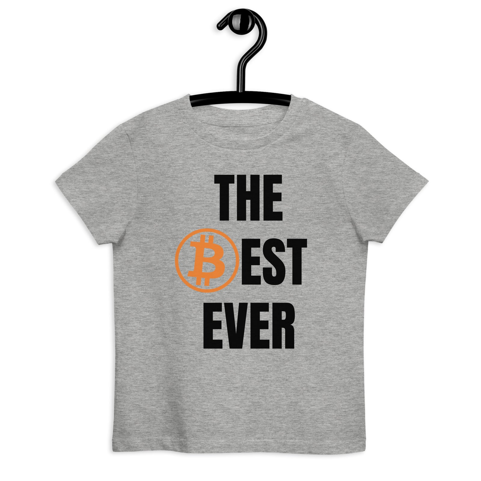 Bitcoin Family Kinder T-Shirt aus Bio-Baumwolle