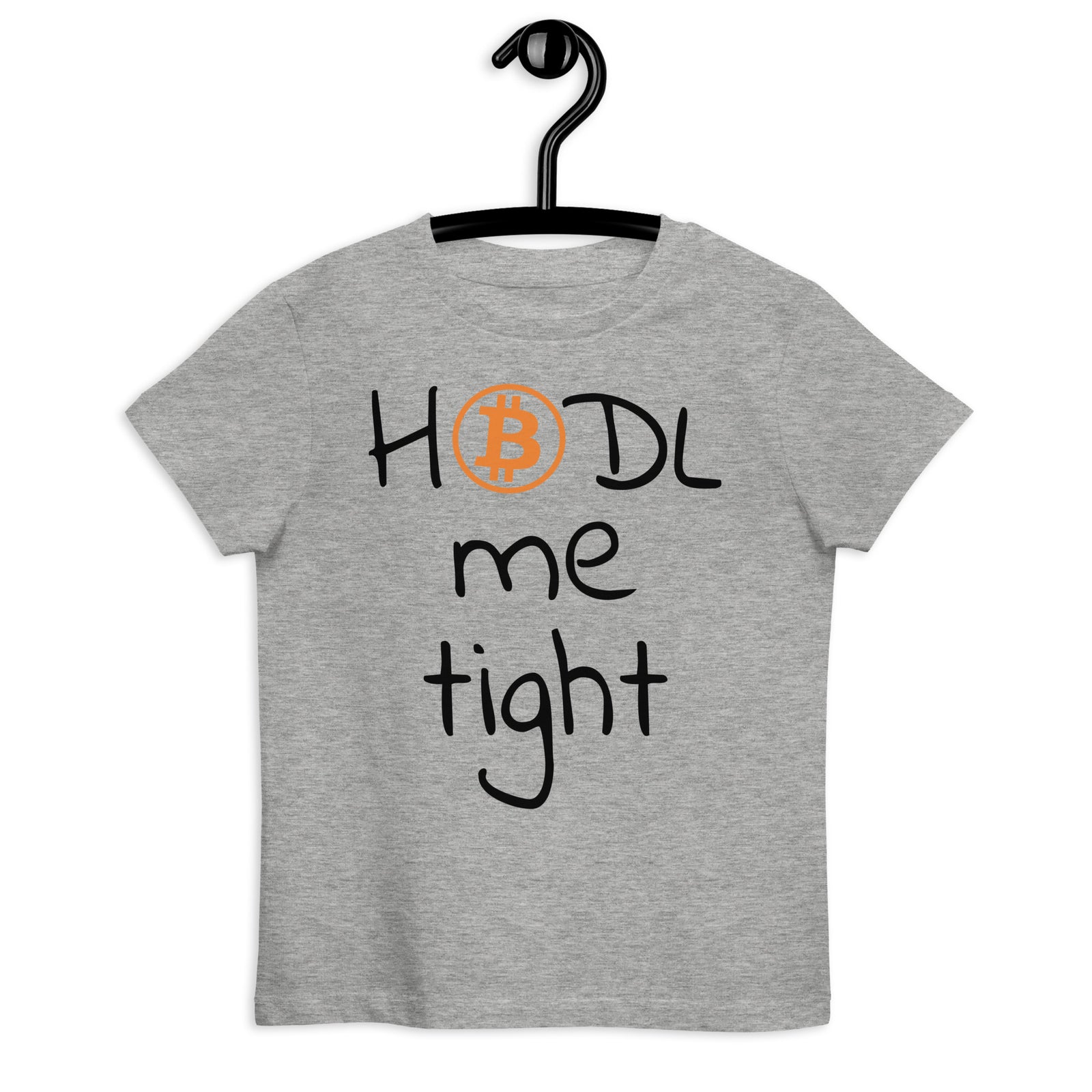Bitcoin HODL Kinder T-Shirt aus Bio-Baumwolle