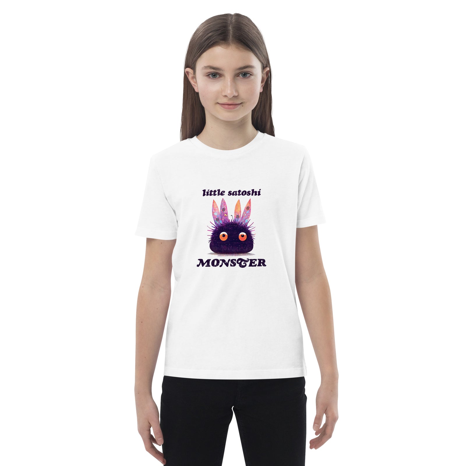 KaffeeSATS Organic Cotton Kids Bitcoin T-Shirt