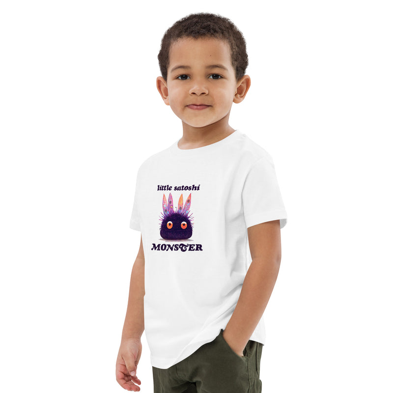 KaffeeSATS Organic Cotton Kids Bitcoin T-Shirt