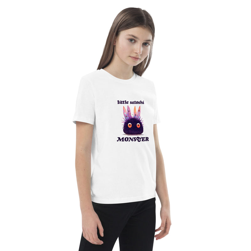 KaffeeSATS Organic Cotton Kids Bitcoin T-Shirt