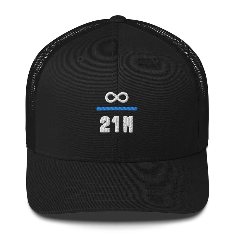 Infinity Divided by 21 Mio Knut Svanholm Structured & Meshed Back Trucker Cap