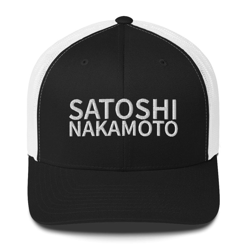 Satoshi Nakamoto Structured & Meshed Back Trucker Cap