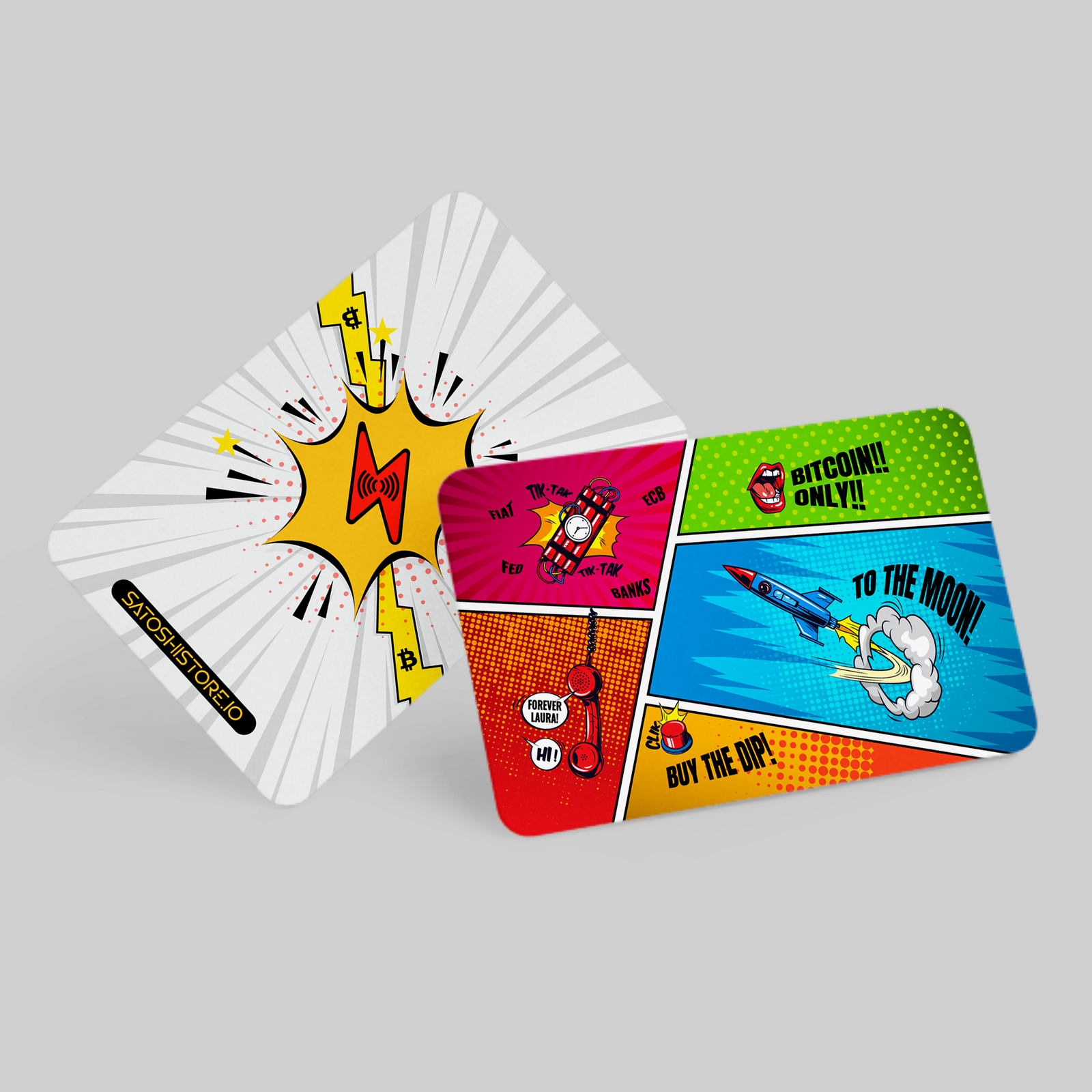 Lightning NFC Card für Bitcoin Zahlungen (inkl. RFID-Schutz)