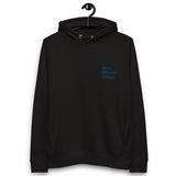 Was Bitcoin bringt. Embroidered Men's Organic Pullover Hoodie