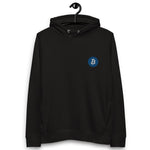 Was Bitcoin bringt. Embroidered Men's Organic Pullover Hoodie
