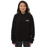 Bitcoin Few. Embroidered Women's Organic Pullover Hoodie