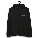 Bitcoin Satsymbol Embroidered Women's Organic Pullover Hoodie