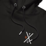 UTXO Embroidered Women's Organic Pullover Hoodie