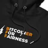 Bitcoiner For Fairness Men's Organic Pullover Hoodie