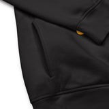 Bitcoin Orange DNA Männer Bio Pullover Hoodie