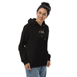 Bitcoiner For Fairness Embroidered Women's Organic Pullover Hoodie