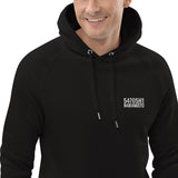Bitcoin Satoshi Nakamoto Embroidered Men's Organic Pullover Hoodie