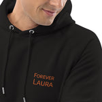 Forever Laura Embroidered Men's Organic Pullover Hoodie