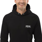 Bitcoin Few. Embroidered Men's Organic Pullover Hoodie