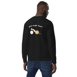 BTC POW Tour Front Embroidered & Back Printed Men's Eco Sweatshirt