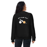 BTC POW Tour Front Embroidered & Back Printed Women's Eco Sweatshirt