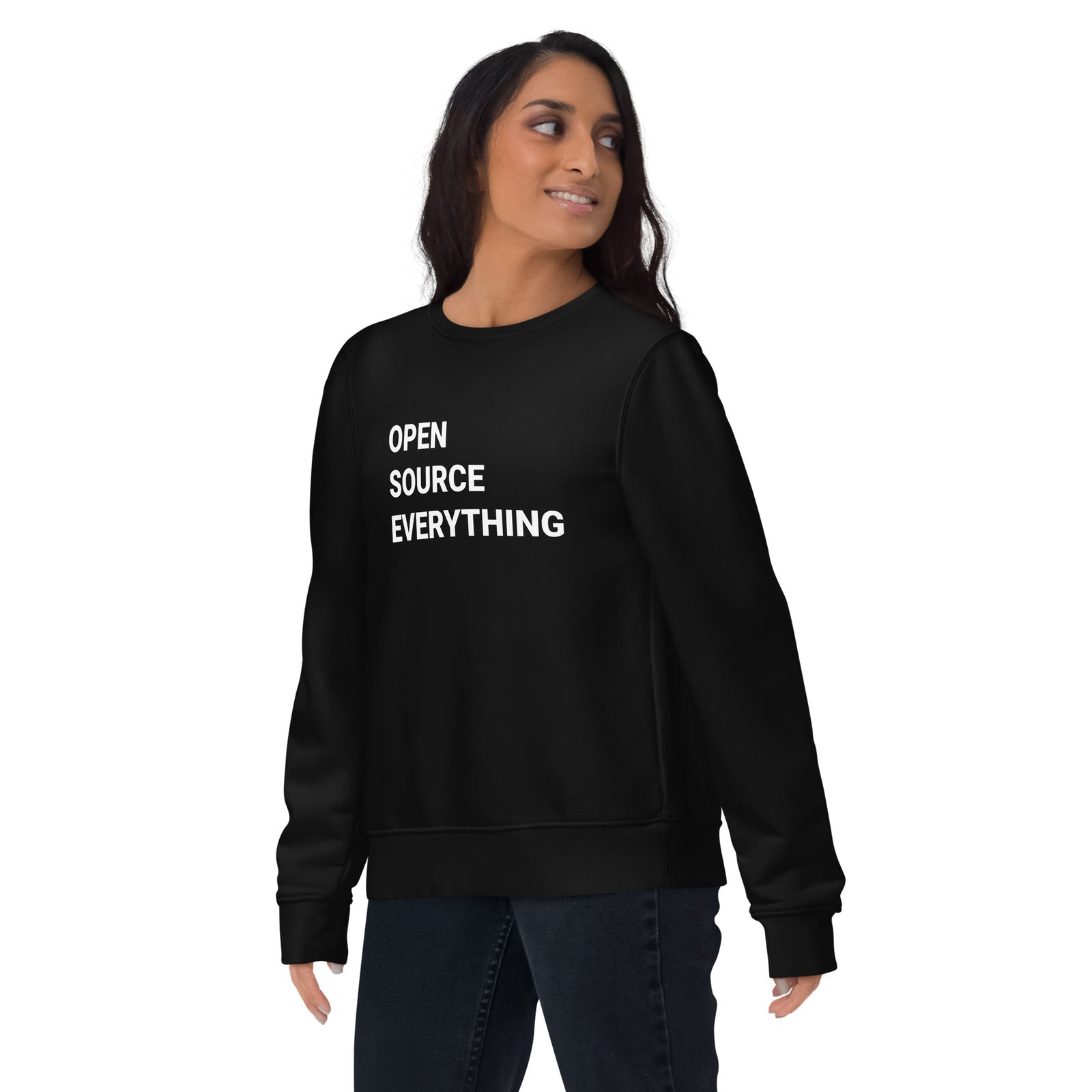 Open Source Everything Women's Eco | Bitcoin Sweatshirt
