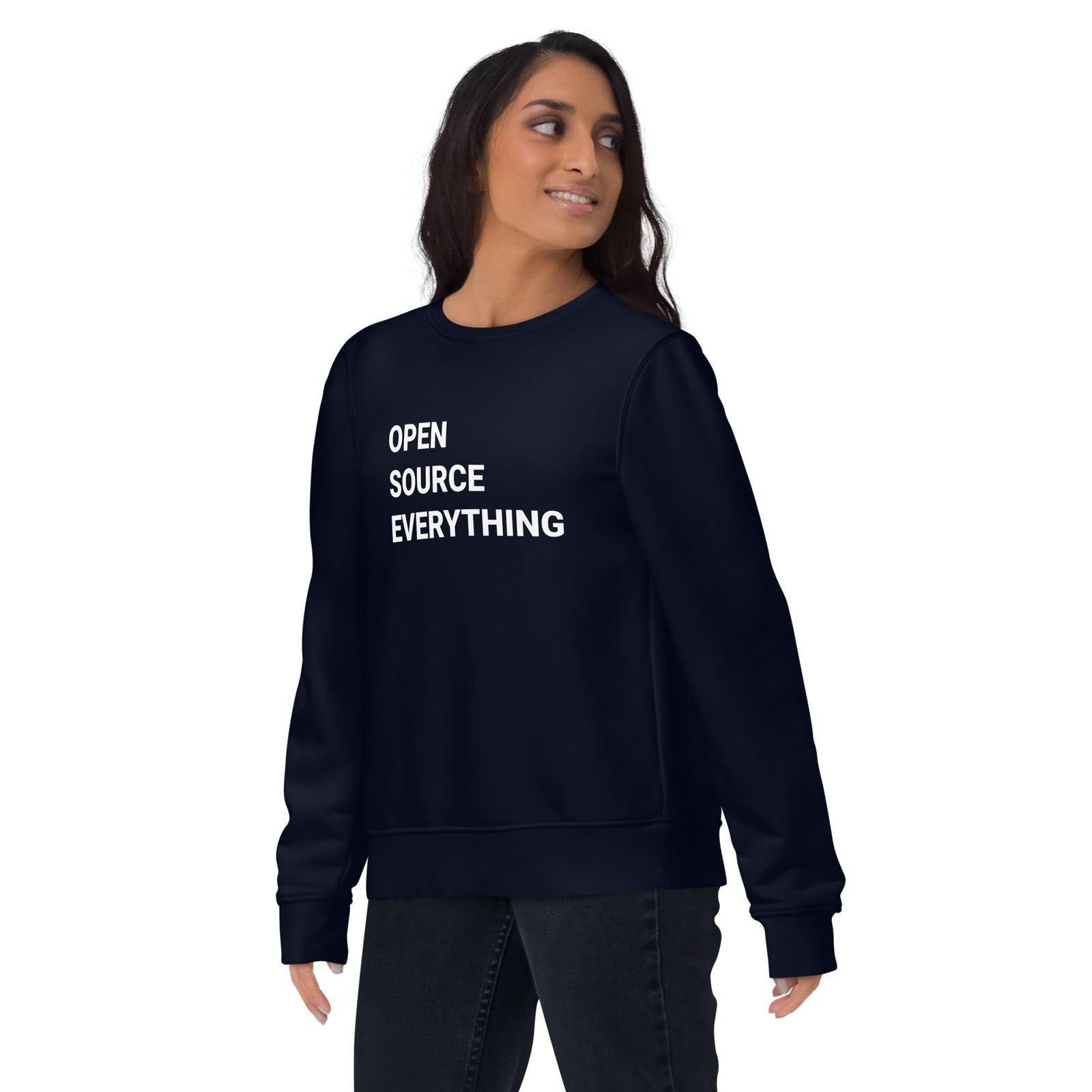 Open Source Everything Women's Eco | Bitcoin Sweatshirt