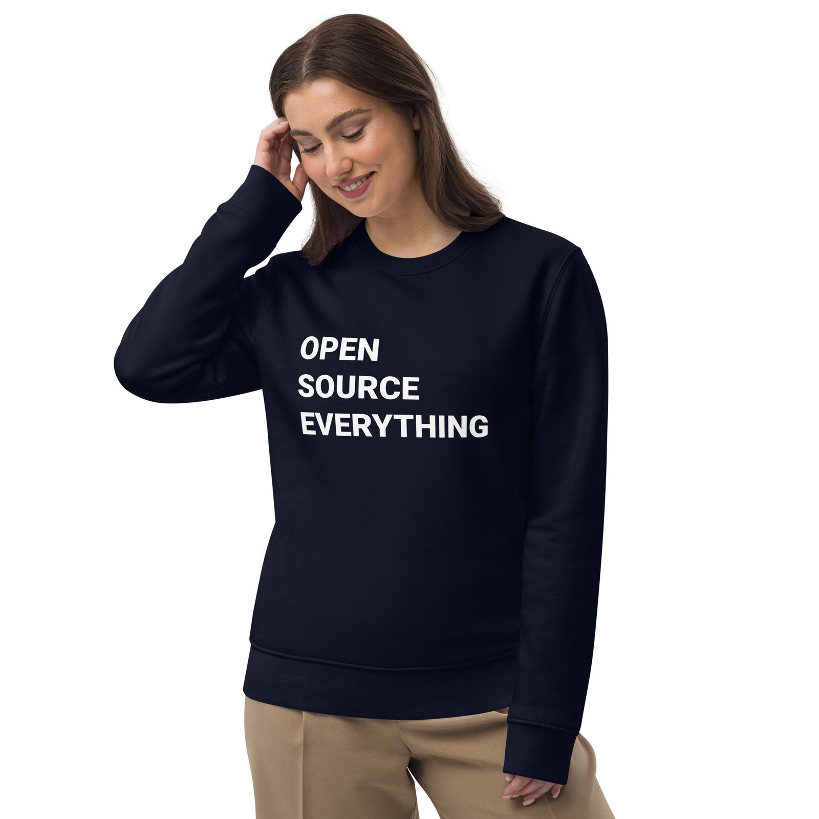 Open Source Everything Women's Eco | Bitcoin Sweatshirt
