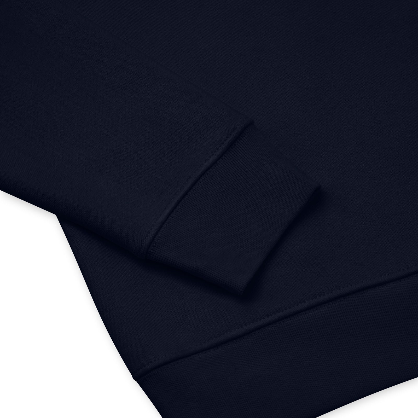 Fix the money. Embroidered Men's Eco | Bitcoin Sweatshirt