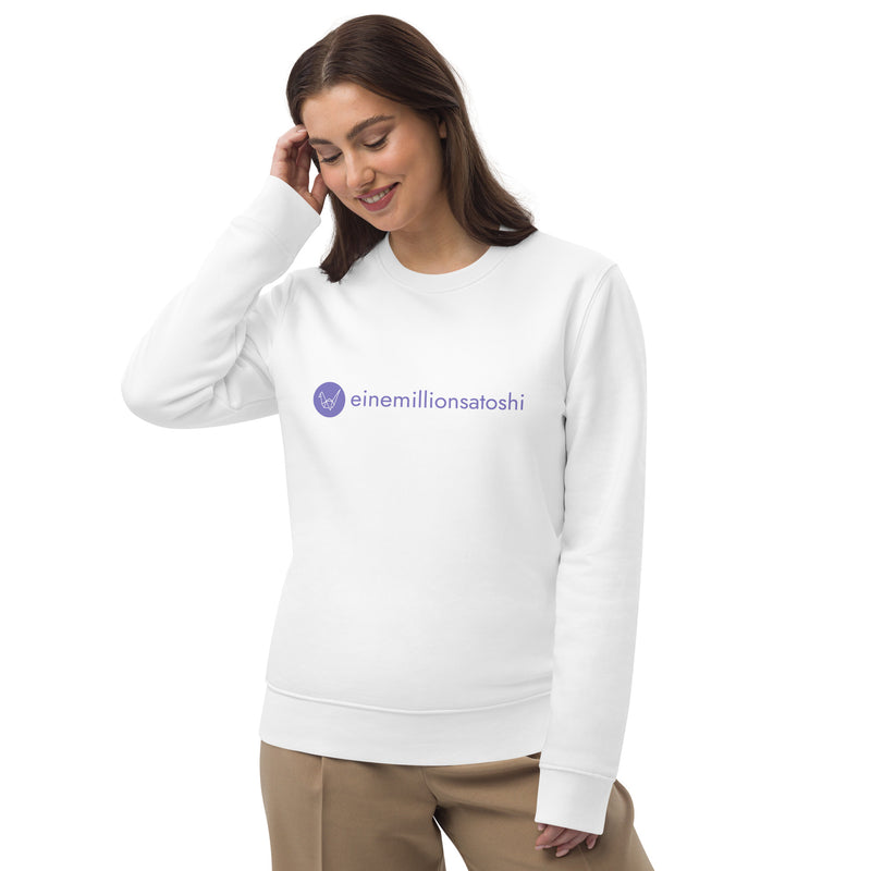 Einemillionsatoshi Women's Eco  | Bitcoin Sweatshirt