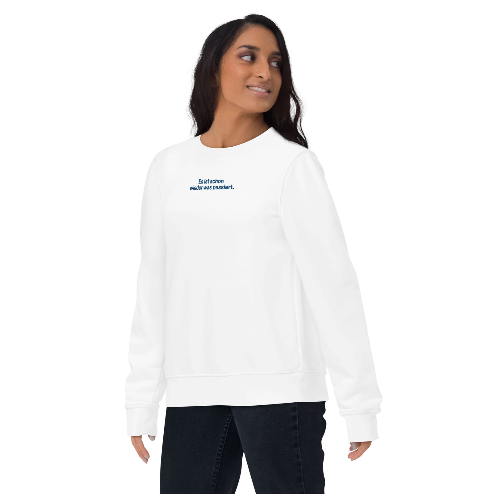 Special Niko Edition Embroidered Women's Eco | Bitcoin Sweatshirt