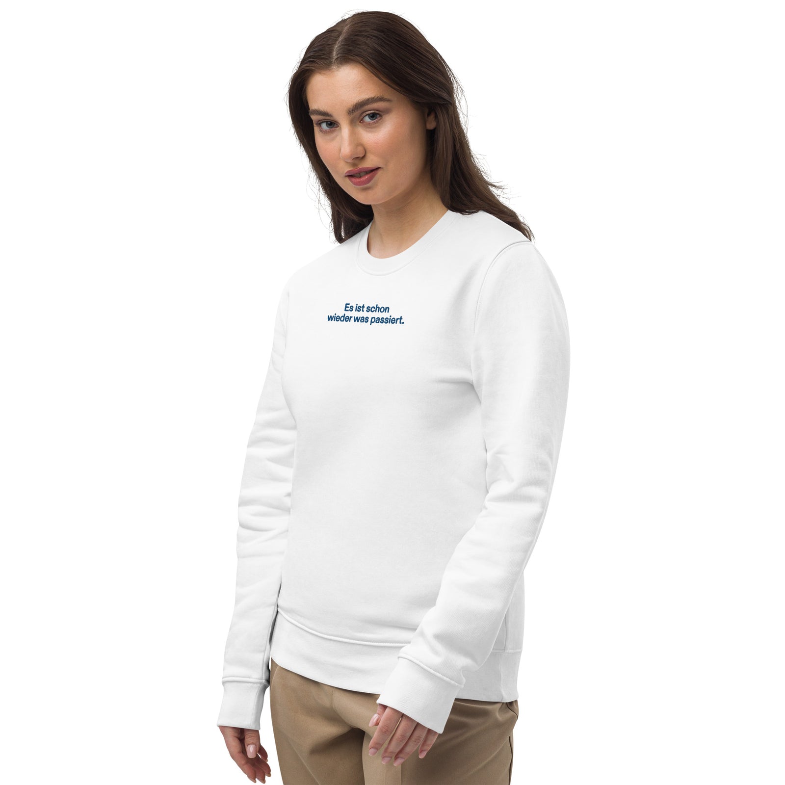 Special Niko Edition Embroidered Women's Eco | Bitcoin Sweatshirt