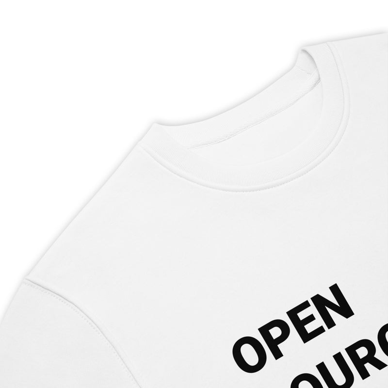 Open Source Everything Men's Eco | Bitcoin Sweatshirt