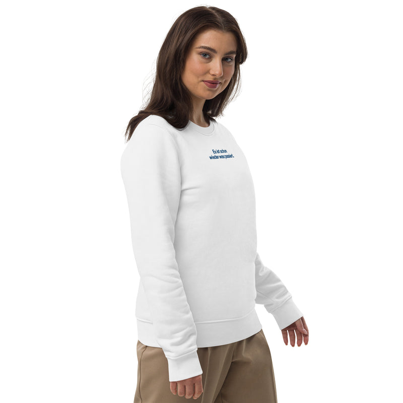 Special Niko Edition Embroidered Women's Eco | Bitcoin Sweatshirt