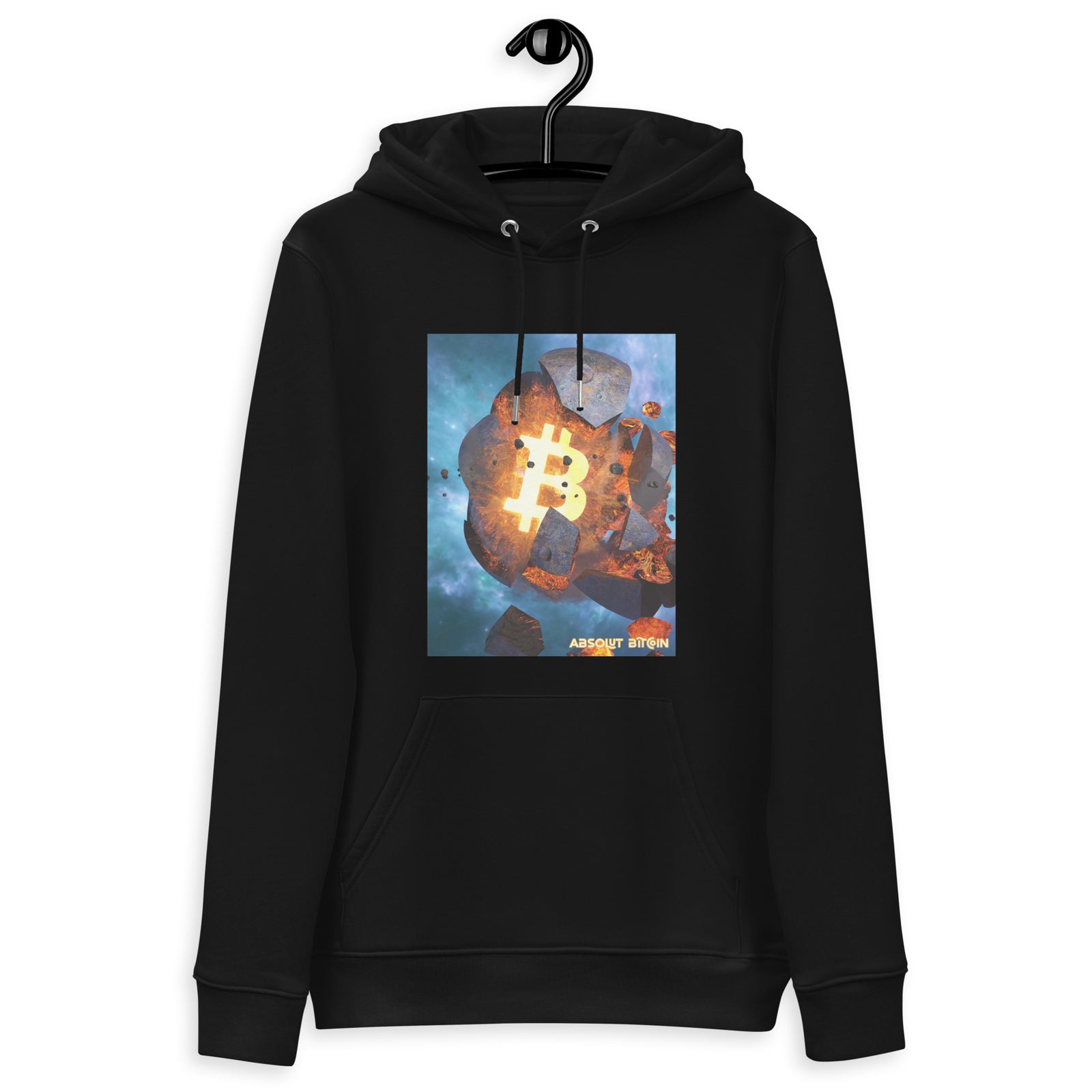Absolut Bitcoin | Organic Hoodie with Pouch Pocket | Unisex