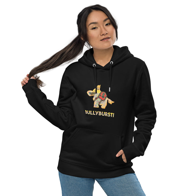 Bullybursti Women's Organic Pullover with Pouch Pocket  | Bitcoin Hoodie