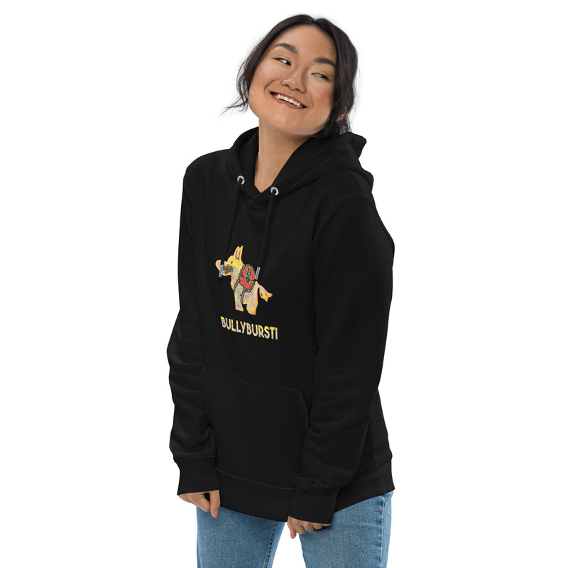 Bullybursti Women's Organic Pullover with Pouch Pocket  | Bitcoin Hoodie