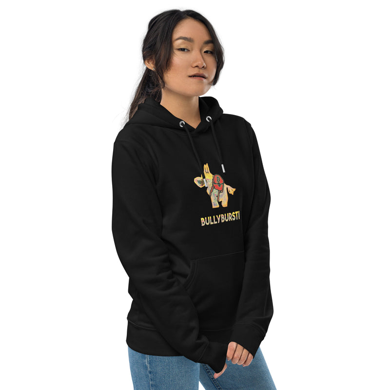 Bullybursti Women's Organic Pullover with Pouch Pocket  | Bitcoin Hoodie