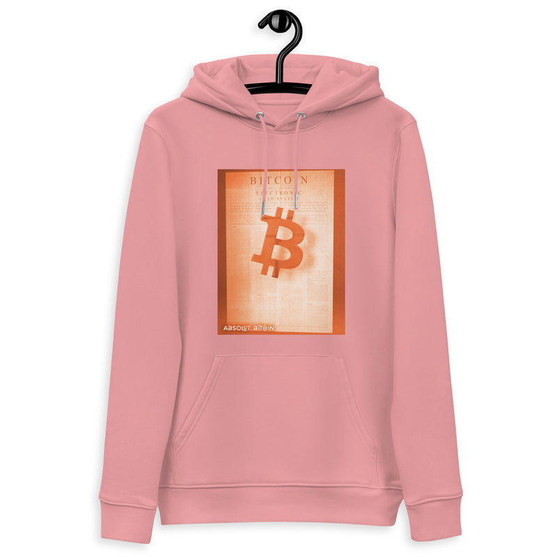 Absolut Bitcoin | Organic Hoodie with Pouch Pocket | Unisex